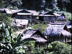 erste D�rfer in Laos